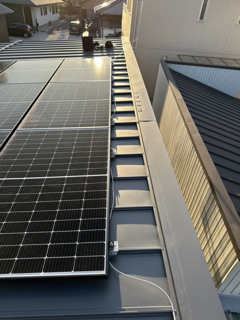 一宮市三条のアサヒグローバルホーム様平屋新築　地上波デジタル放送テレビアンテナ工事