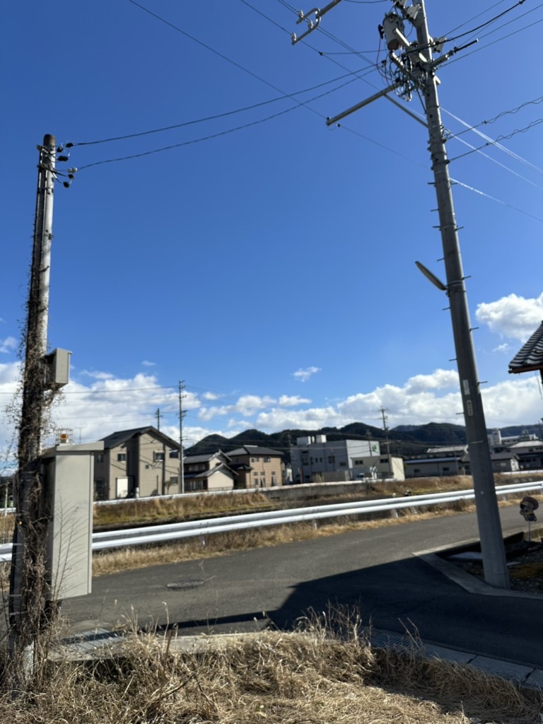 山県市高富の新築住宅でお洒落なデザインアンテナ壁面工事