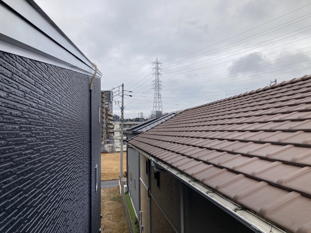 日進市赤池南のアールプランナー様既存住宅 スタイリッシュなユニコーンアンテナ工事