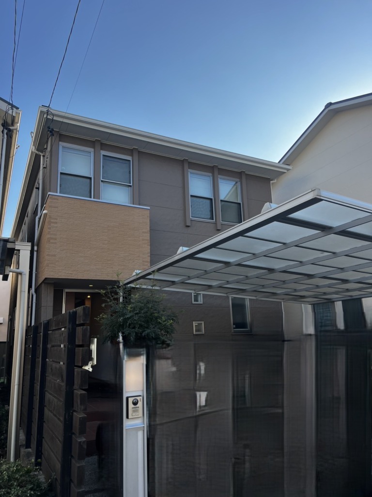 名古屋市中川区荒中町のアンテナ入力線がない屋根裏での地上波デジタル放送テレビアンテナ工事