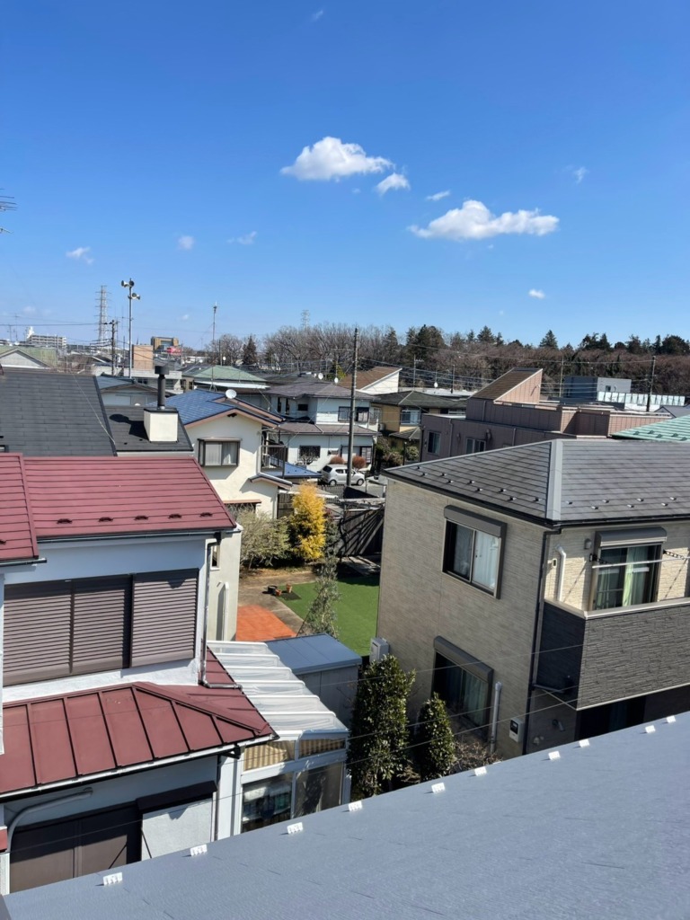 相模原市中央区高根のイーカム様新築 デザインアンテナサイドベース工事