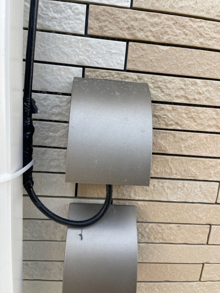 昭島市緑町のクレバリーホーム様　デザインアンテナサイドベース工事