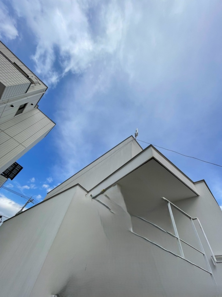 昭島市緑町のクレバリーホーム様　デザインアンテナサイドベース工事