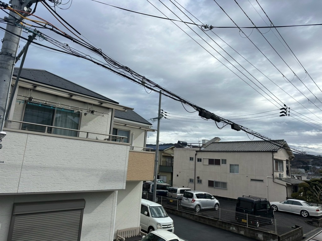 藤井寺市惣社のD's style様新築　地上波デジタル放送お洒落なデザインアンテナ壁面工事