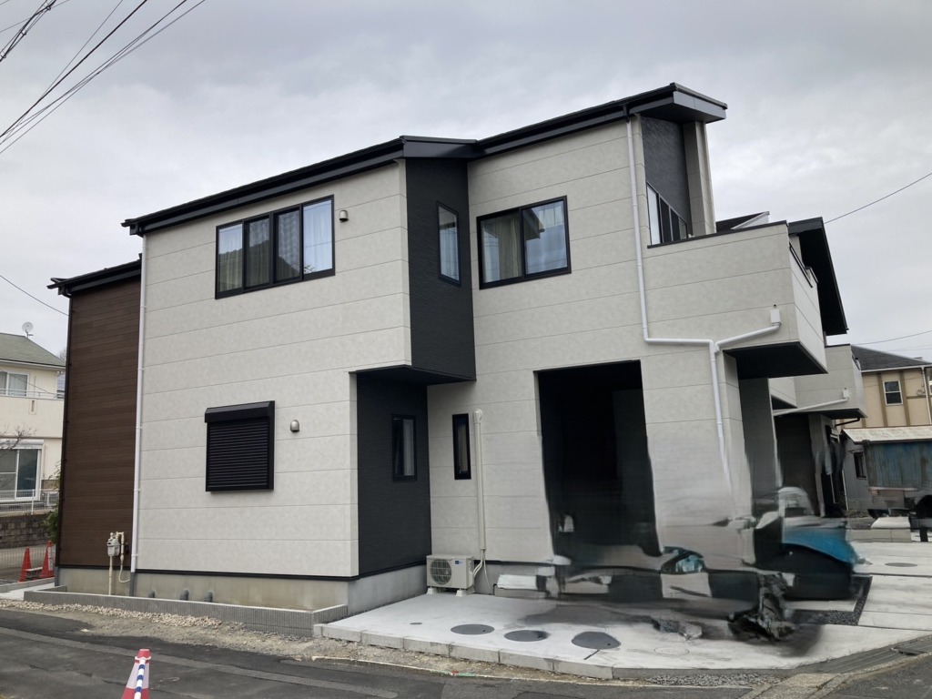 尾張旭市新居町のケイアイスター様新築　外から見えない地上波デジタル放送屋根裏アンテナ工事