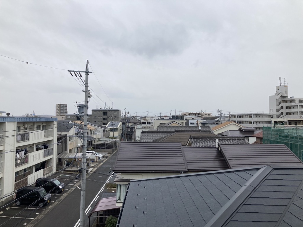 長久手市作田のオープンハウス様3階建て新築　台風でも安心の屋根裏アンテナ工事