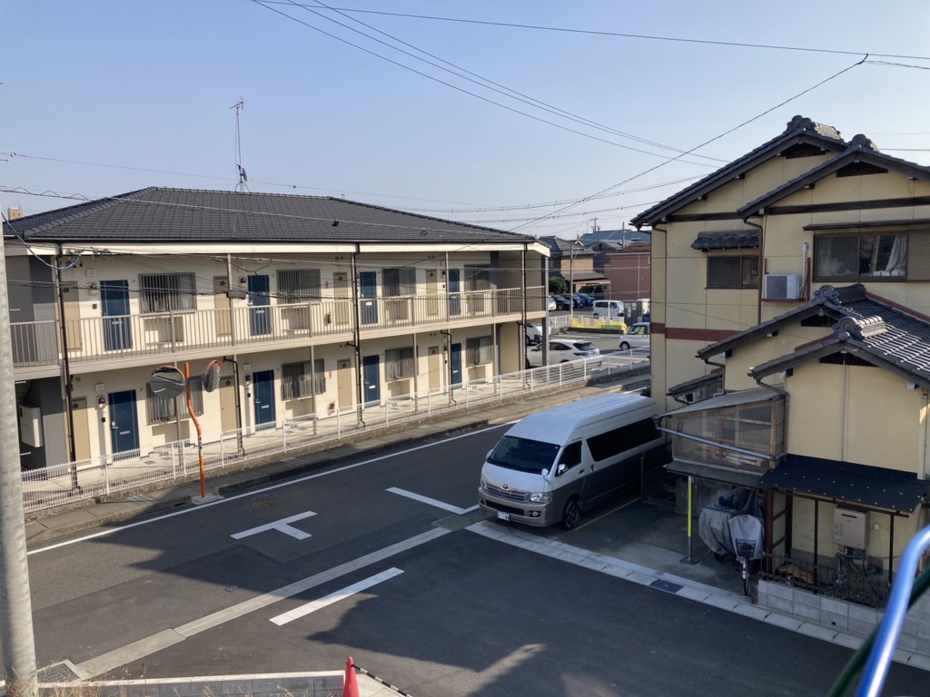 小牧市間々原新田のマスターズ様　ガルバリウム外壁新築にデザインアンテナ壁面工事