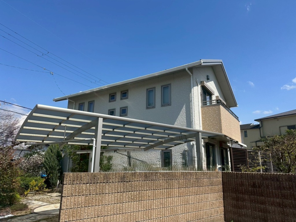交野市星田の既存住宅　光テレビから屋根裏アンテナへの切り替え工事