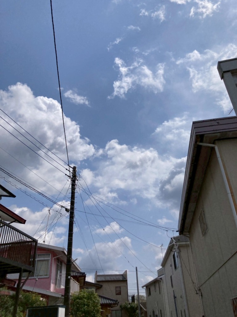 富士宮市万野原新田の既存平屋住宅　地上波八木式アンテナ工事
