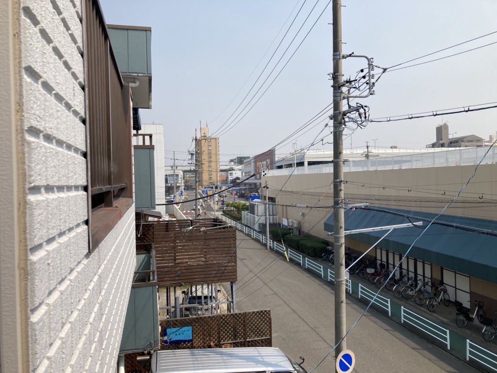 名古屋市北区水草町のアーレックス様新築　お洒落なデザインアンテナ壁面工事