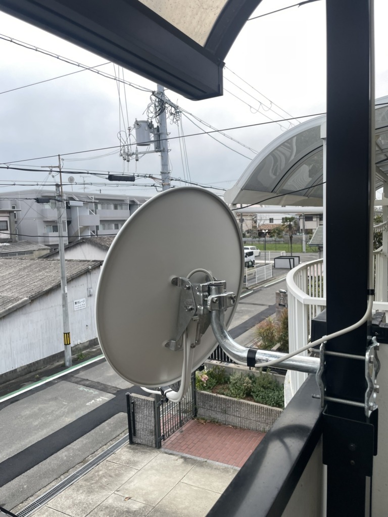 堺市西区浜寺船尾町西の既存住宅　テレビ受信不良に伴うアンテナ交換工事