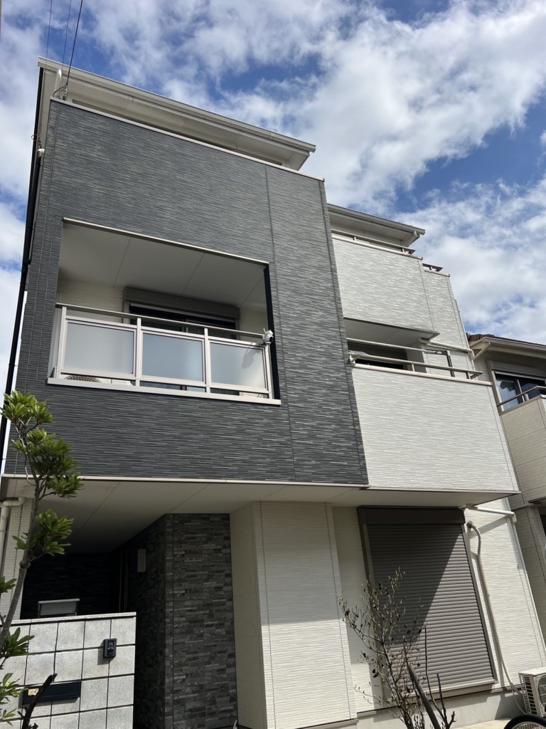 清須市土田のエサキホーム様既存住宅　外から見えない屋根裏アンテナ工事