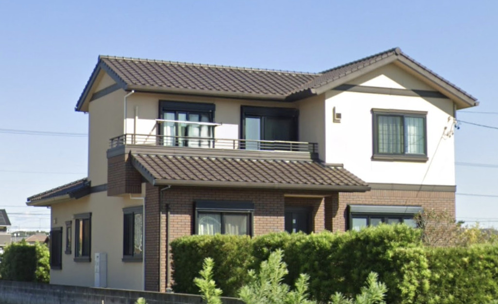 浜松市中央区雄踏町宇布見の一条工務店様既存住宅 デザインアンテナ壁面工事
