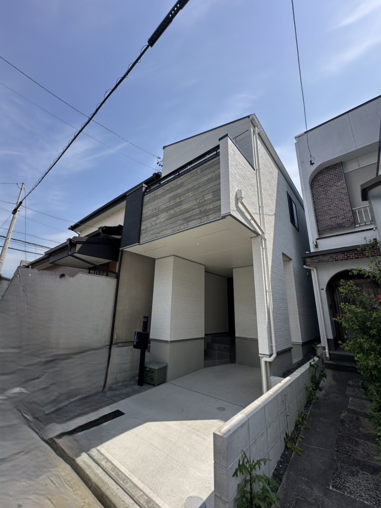 名古屋市西区稲生町のオープンハウス様新築　外から見えない屋根裏アンテナ工事