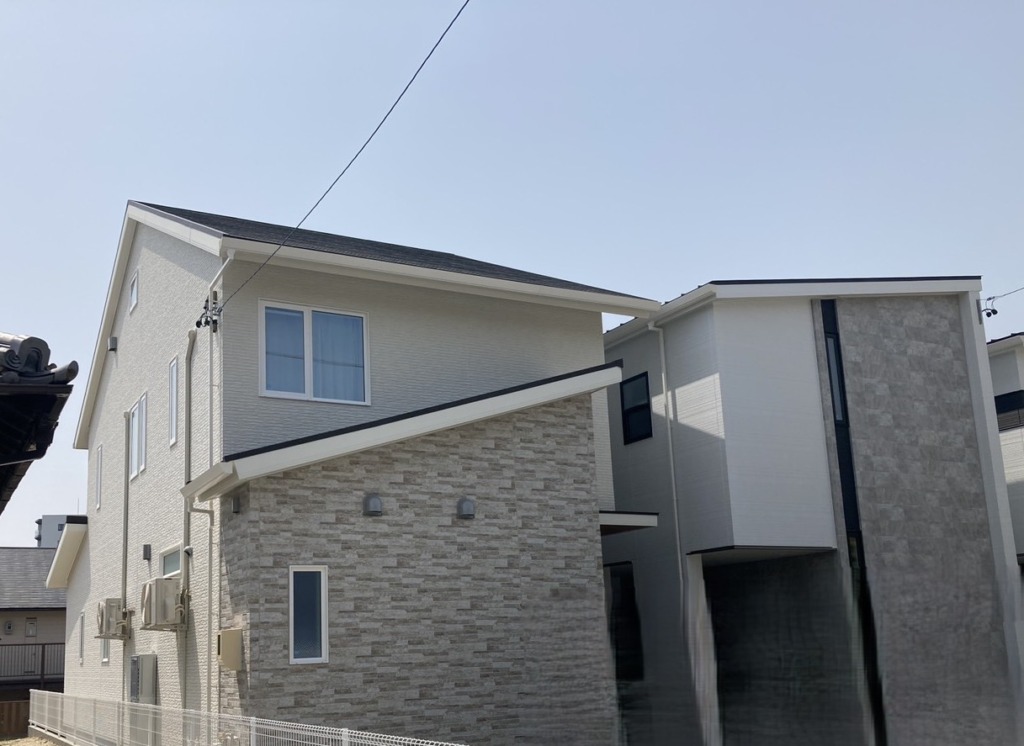 名古屋市天白区植田の新築住宅に台風でも安心の屋根裏アンテナ工事