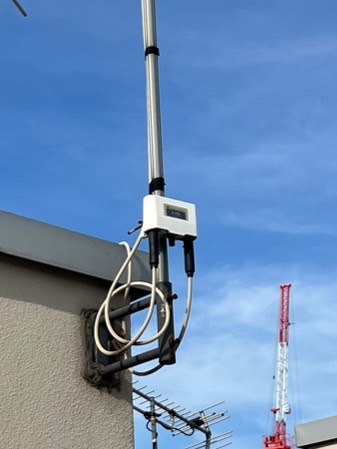 北区豊島の既存住宅　テレビ視聴不良・受信不良　アンテナ設備修理