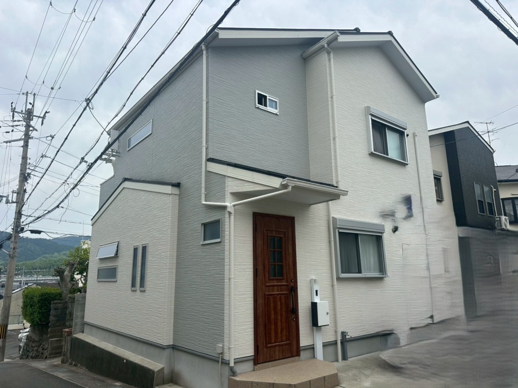 長岡京市奥海印寺の既存住宅 受信不良に伴うアンテナ修理