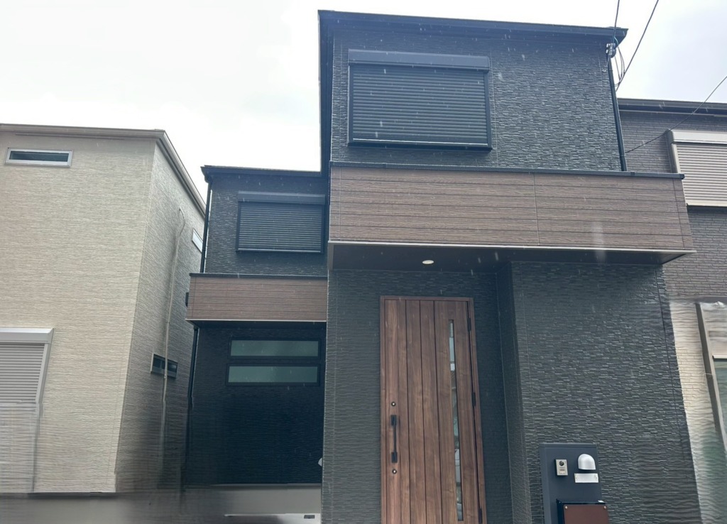 東大阪市中鴻池町のフジ住宅様新築　外から見えない地デジ屋根裏アンテナ工事