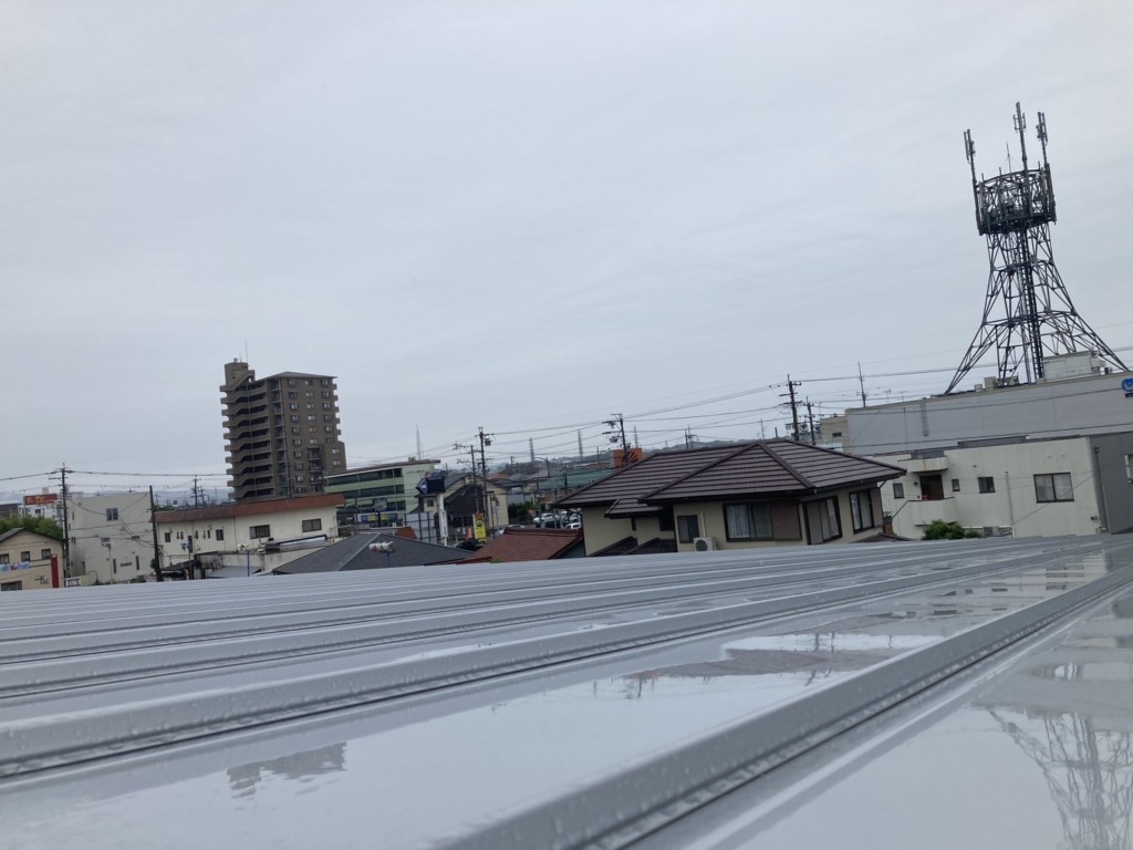 尾張旭市北原山町のザイソウハウス様新築　地上波デジタル放送ユニコーンアンテナ工事