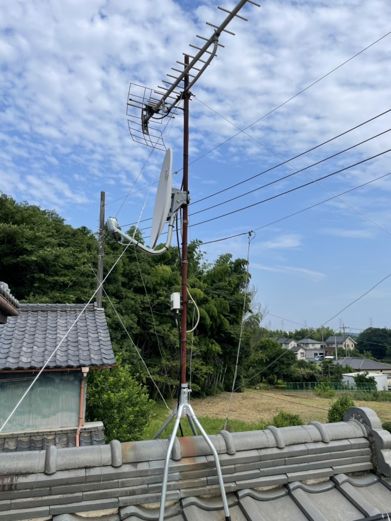 東松山市葛袋の既存住宅でテレビが映らない原因はブースター電源抜けでした