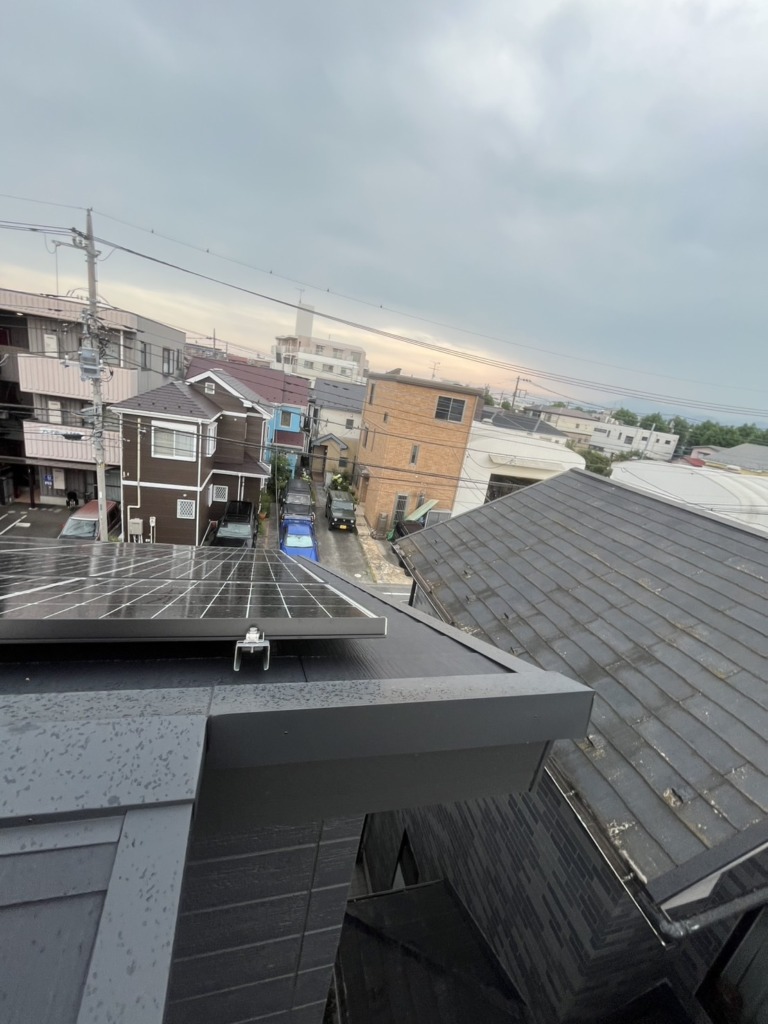 相模原市中央区千代田の美都住販様新築 4K8K放送対応BSと地上波デジタル放送ユニコーンアンテナ工事