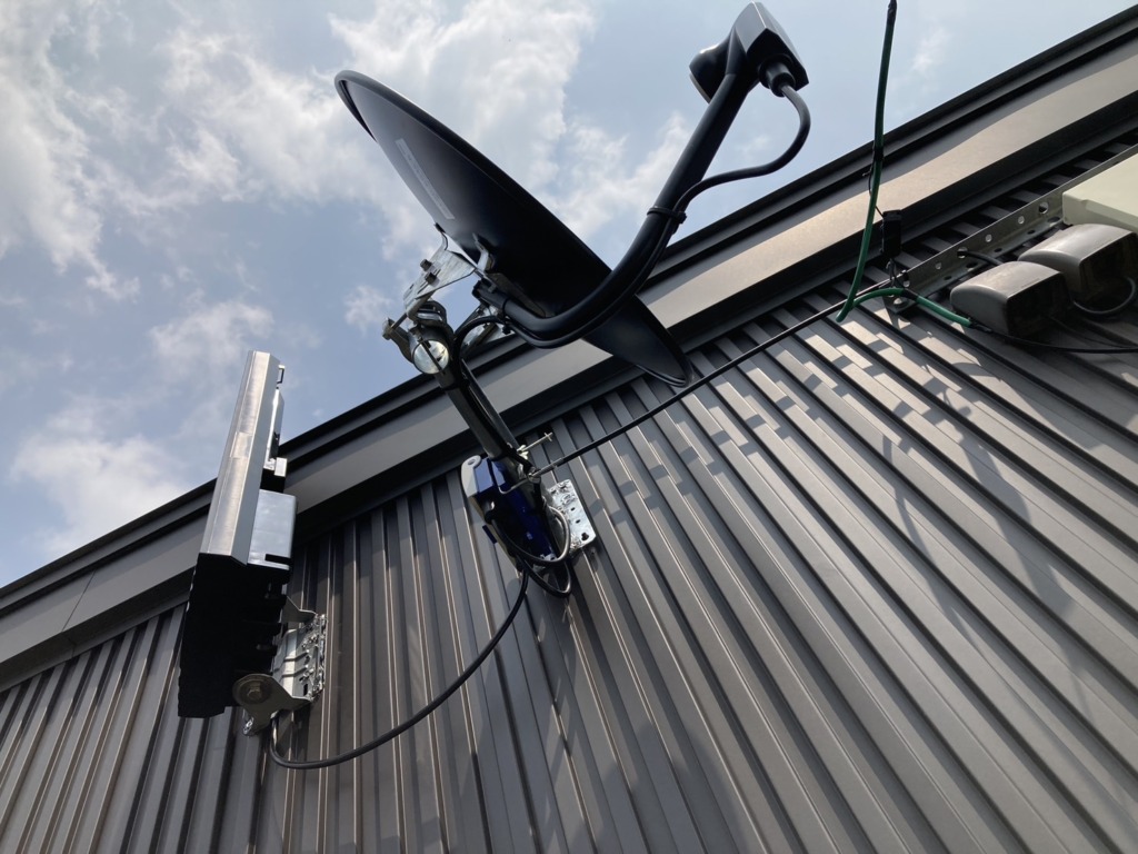 安城市上条町の植村工務店様既存住宅　ケーブルテレビからアンテナ受信への切り替え工事